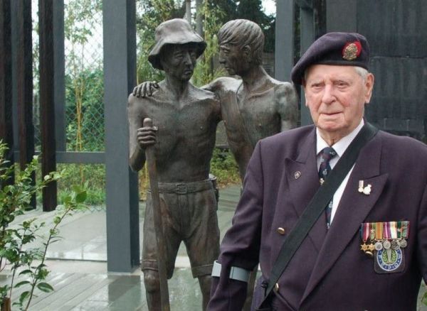 Former POW Ken Pett at Kinkaseki