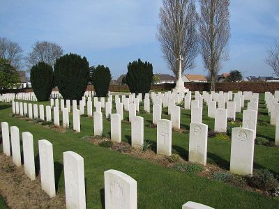 La Delivrande War Cemetery, Douvres, France